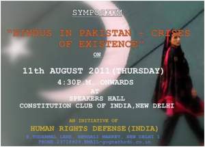 “Hindus in Pakistan – Crises of Existence”