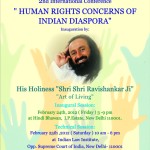 2nd International conference on – Human Rights Concerns of Indian Diaspora