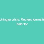 Rohingya crisis: Reuters journalists held ‘for investigating Myanmar killings’ – BBC Newsnight