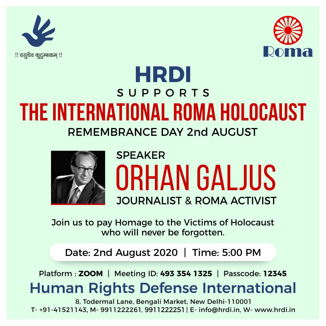 THE INTERNATIONAL ROMA HOLOCAUST REMEMBRANCE DAY 2nd August